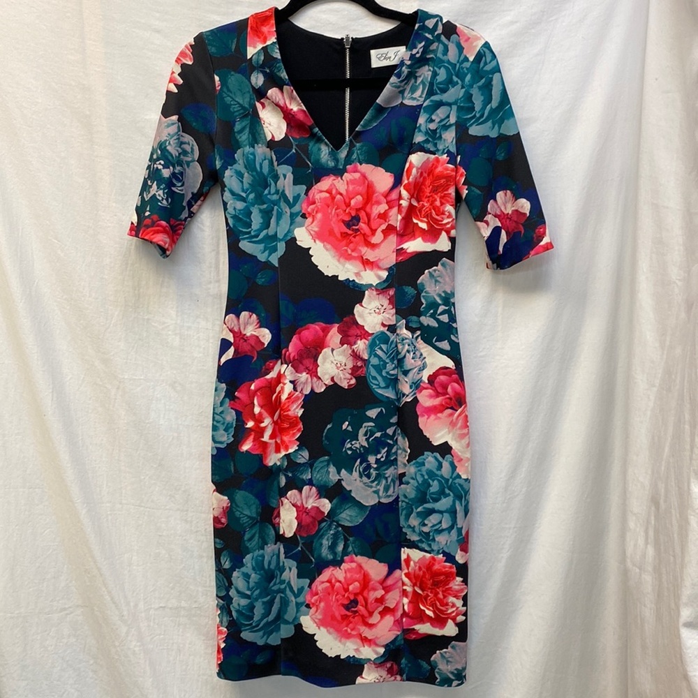 Eliza J Floral Dress Style# EJ6M3257